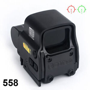 Tactical Red Green Dot Sight 558 EXPS3-2 Holographic Sight Hunting Scope Clone -