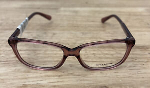 COACH HC 6143F 5569 Eyeglasses Transparent Mauve Frames 52-15-140