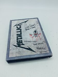 METALLICA - Live Shit Binge And Purge: Mexico City Only - 3 CD - Box Set - RARE