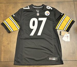 Pittsburgh Steelers Cameron Heyward #97 Nike Black NFL Jersey Size LARGE