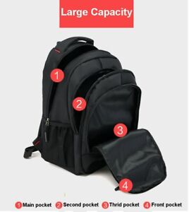 Waterproof Travel Nylon Men And Women College School Business Backpack