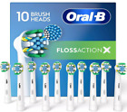 Oral-B Genuine 10 pack FlossAction Electric Toothbrush Replacement Brush Heads