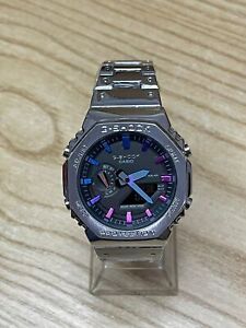 Casio G-Shock Full Metal Ion Plated Watch GMB2100 Silver