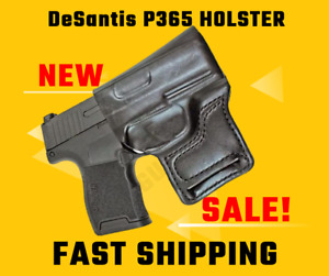 DeSantis E-GAT Leather Holster For Sig Sauer P365 P365XL P365 SAS Right Hand NEW