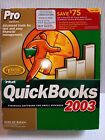 Intuit QuickBooks 2003 Pro Edition With Key Code For Windows 98/2000/Me/XP LNOB