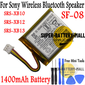 Original 1400mAh Battery For Sony SRS-XB10 SRS-XB12 SRS-XB13 Wireless Spaeker