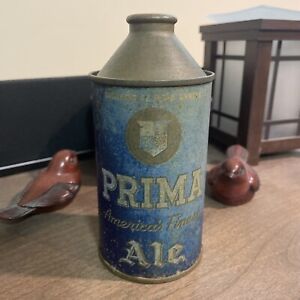 Scarce Prima Ale Cone Top Beer Can IRTP 1940’s xxEMPTYxx 🍺🍺🍺