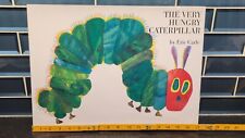 Eric Carle SIGNED WITH DRAWING The Very Hungry Caterpillar Giant Philomel SEE