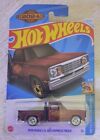 2024 Hot Wheels - #53 1978 Dodge Lil Red Express Truck RED Custom Wheel Swap