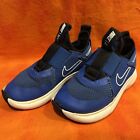 Youth Boys Nike Flex Plus CW7429-400 Blue Running Shoes Size 11C