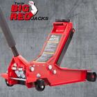 BIG RED Torin 4 Ton Dual Piston Low Profile Service/Floor Jack, R ed, AT84007R