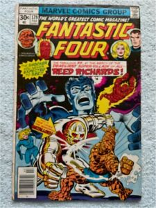 FANTASTIC FOUR  # 179  NOT CGC RATED VF    8.0   - 1ST SERIES BRONZE  AGE 1977