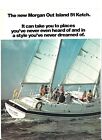 1976 Morgan Out Island 51 Ketch sailboat boat yacht 2 pages ad