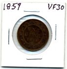 Canada. Large Cent. 1859 Very Fine - Extra Fine