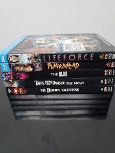 Scream Factory Bluray Lot With Slipcovers