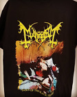 The Dawn of the Black Hearts Mayhem Band Black T-Shirt Cotton