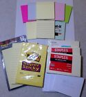 Large Lot of (18x) NEW Sticky Notes Post-It Pads - Variety of sizes and colors