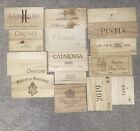 Lot of 15 Wooden Wine Wood Panels Box Crate - Free Shipping Lot 22