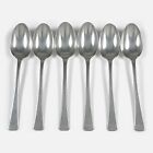 Set of 6 Sterling Silver Dessert Spoons - Elkington & Co