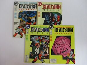 DC Comics DEADSHOT #1-4 Complete Limited Series LOOKS GREAT!!