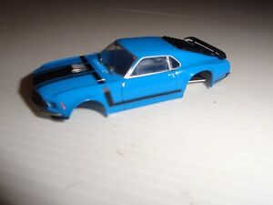 AFX FORD FORD MUSTANG BOSS 302 MEGA G+ HO SLOT CAR BODY ONLY COMES NOS