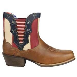 Justin Boots Chellie Patriotic Ankle  Womens Multi Casual Boots L9522