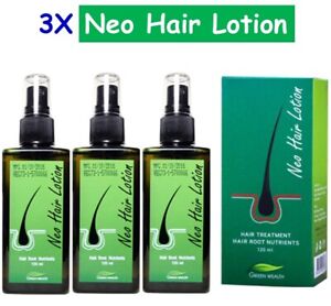 3X Neo Hair Lotion Herbal Tonic Spray Treatment Anti Fall Enhance Growth 120ml.