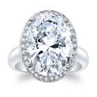 2.20 Ct Simulated Diamond Engagement Wedding Ring 10K Solid White Wedding gift