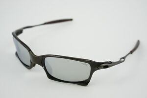 OO6011-01 Rare! Oakley X-Squared Carbon Black Frames X-Metal Sunglasses 58-20