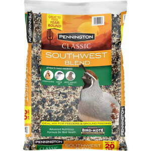 Pennington Southwest Blend Wild Bird Food, 20 lb. Bag, 1 Pack, Dry