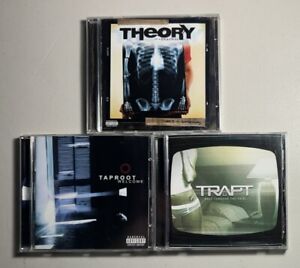 NU-Metal 3 CD Lot: THEORY OF A DEADMAN Scars & Souvenirs~TRAPT~TAPROOT Welcome