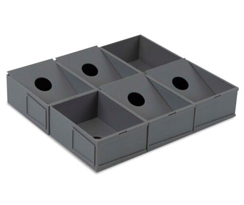 1x BCW Customizable Modular Sorting Tray (Box of 6 Cells) - Trading Card/Sports