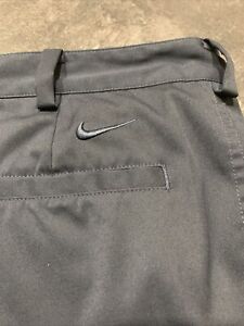 Nike Golf Dri-Fit Shorts Dark Blue Size 32 Flat Front