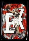 New Listing1999-00 E-X Allen Iverson E-Xceptional Red #3XC Philadelphia 76ers ZK1656