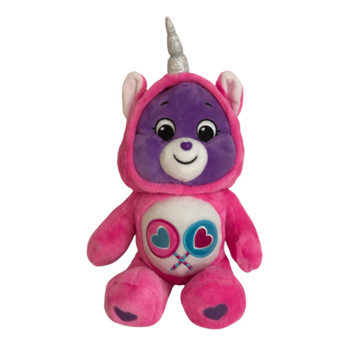 Care Bears Pink Purple Unicorn Share Bear Hoodie Friends Plush Stuffed Animal