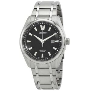 Citizen Eco-Drive Titanium Men's Quartz Watch - AW1248-80E / NEW WITH TAGS