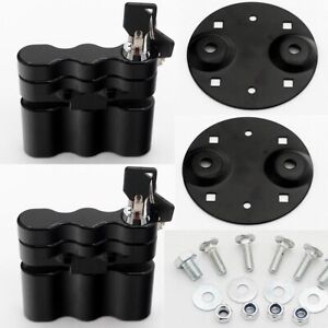 2 Set Brand New Pack Mount Lock Fits for RotopaX fuel pack or storage box