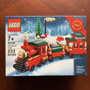 Lego 40138 Christmas Train Seasonal Promotion Limited Edition Holiday 2015, New!