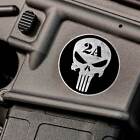 2nd Amendment Gun Sticker AR15 Skull 2A Emblem for Punisher phone NRA 556 USA