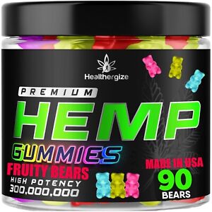 Natural Gummies-Gummy Bears Sleep, Calm, Rest, Anxiety, Inflammation, Pain, USA