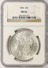 New Listing1886 Morgan Silver Dollar $1 NGC MS62