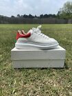 Alexander McQueen Sneakers White and Red Men's Size 11 SPB-SAL (330245)