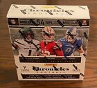 2022 Panini Chronicles Football NFL Trading Cards Mega Box - 10 Teal Parallels