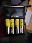 Nitecore D4 4 Bay Battery Charger LED Display With 4 Batteries