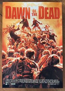 DAWN OF THE DEAD by Jack C. Gregory Mondo Screen Print Movie Poster RARE