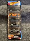 Hot Wheels Fast & Furious 5-pack (2023) ORANGE TOYOTA SUPRA & DOM'S CHARGER NEW 