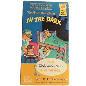 The Berenstain Bears VHS 1989 In The Dark Random House Video