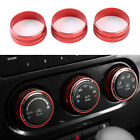 Air Conditioning switch knob Trim Ring for Dodge Challenger 2009-14 Accessories (For: Dodge Challenger)