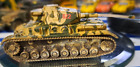 Loose--CORGI 1/72 SCALE DIECAST Corgi German Panzer IV Tank-- HTF