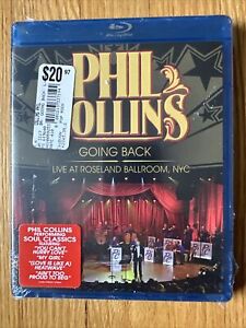 PHIL COLLINS - GOING BACK - LIVE AT ROSELAND BALLROOM, NYC/ BLU-RAY DISC/SEALED
